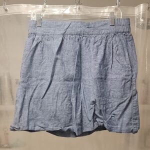 LOFT Blue Mini Skirt